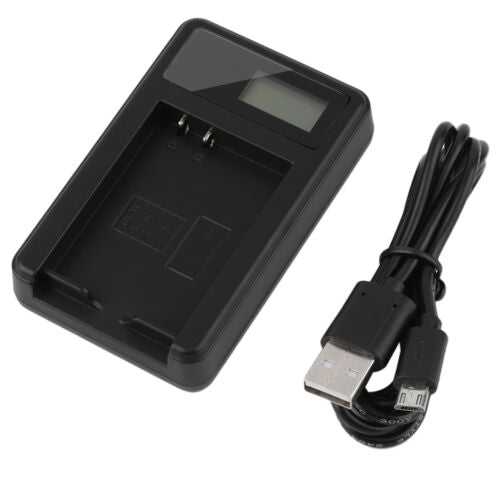 Quality LCD Screen Camera Battery Charger For CANON LP-E12 EOS M M2 10 –